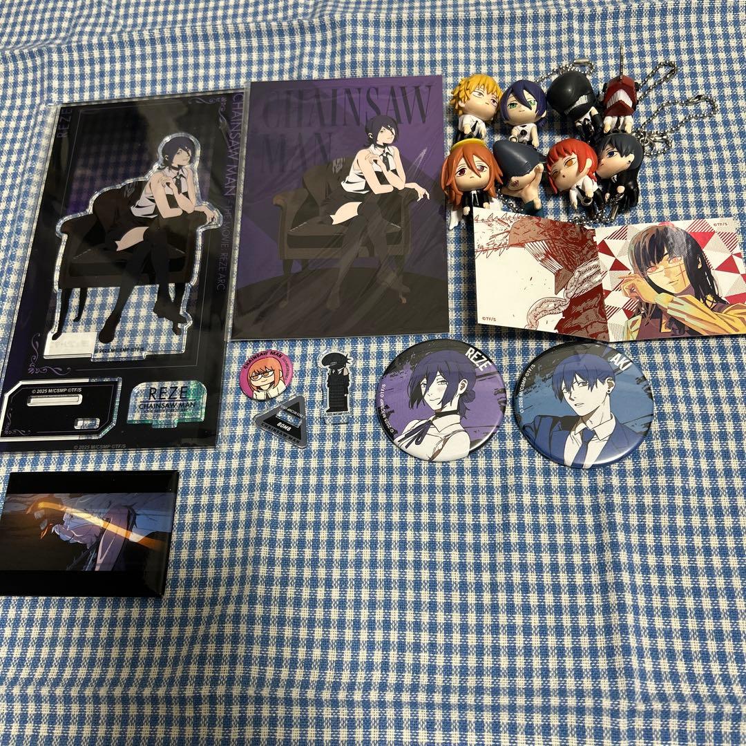 チェンソーマン グッズセット つまんでつなげてマスコット レゼ アクスタ