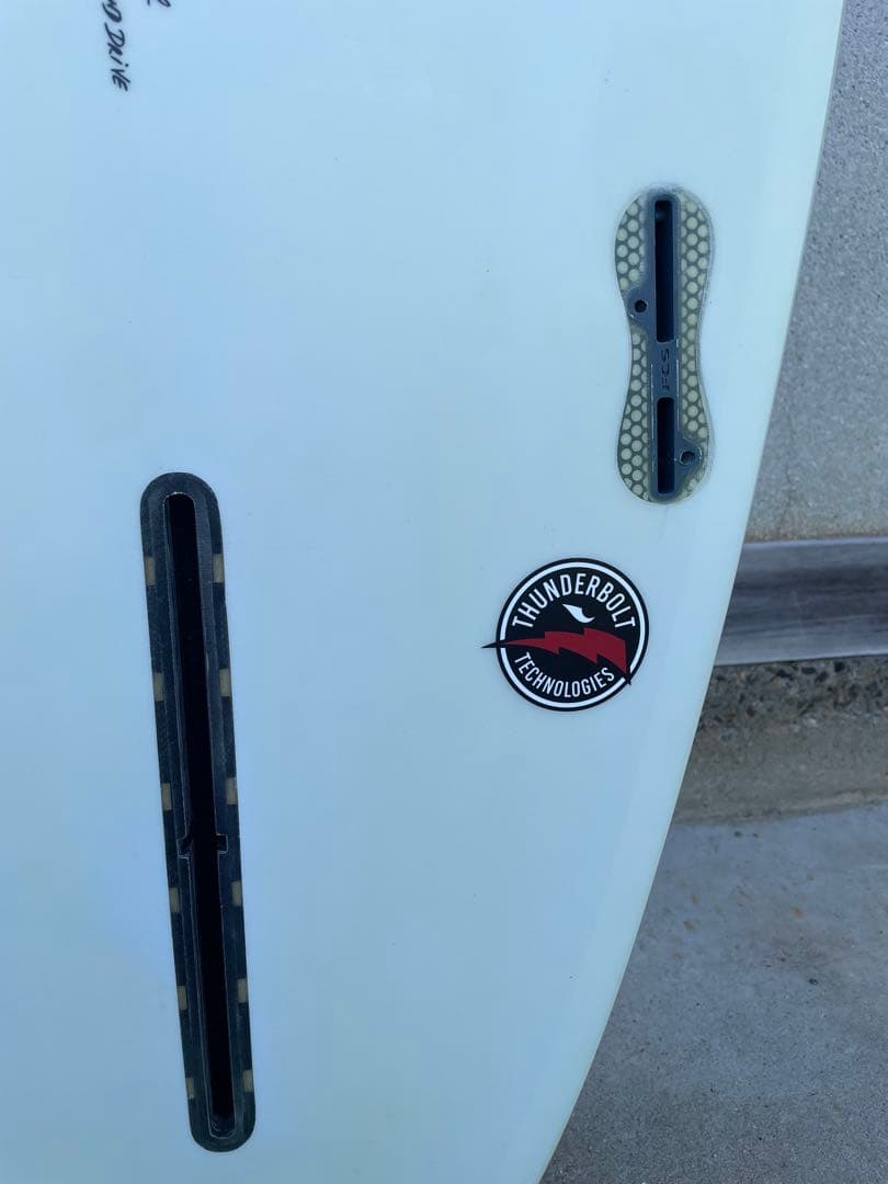 TOLHURST ロングボード HI ホワイト　ダイヤモンドドライブ