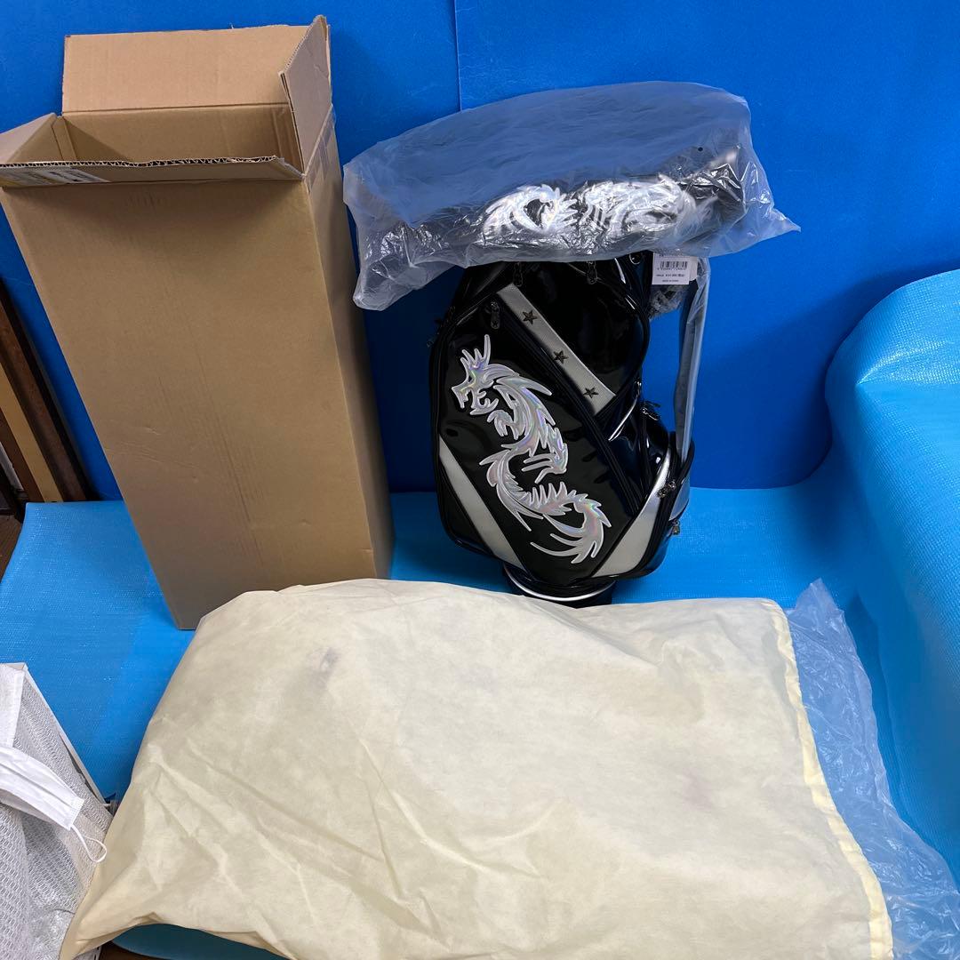 Daiwa adviser昇龍デザイン ゴルフバッグ新品未使用極上商品