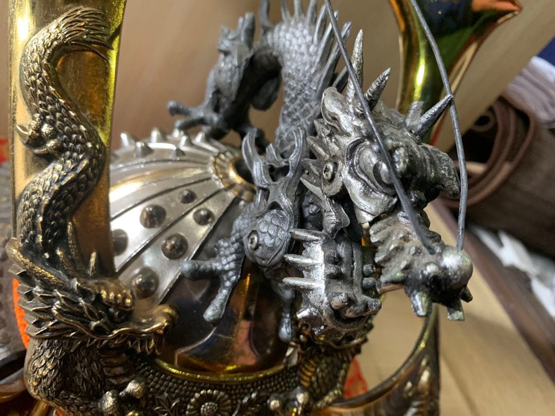 兜　置物　ビンテージ