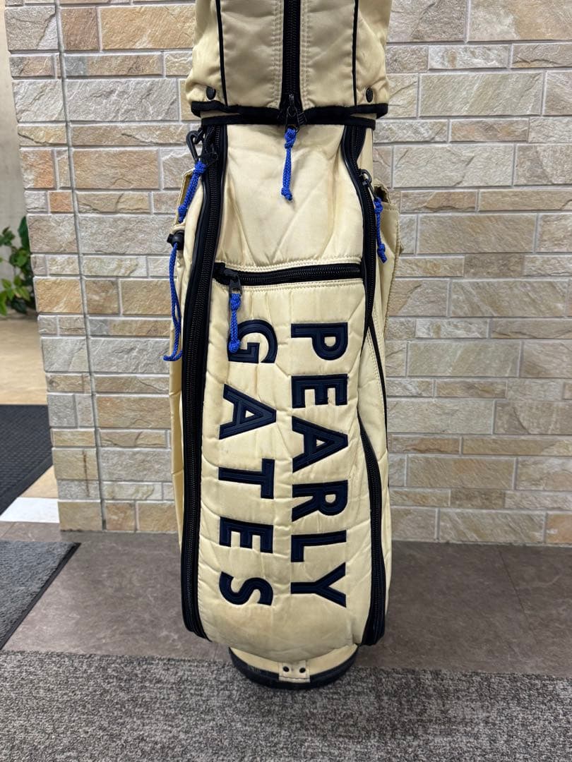 PEARLY GATES ゴルフバッグ アイボリー