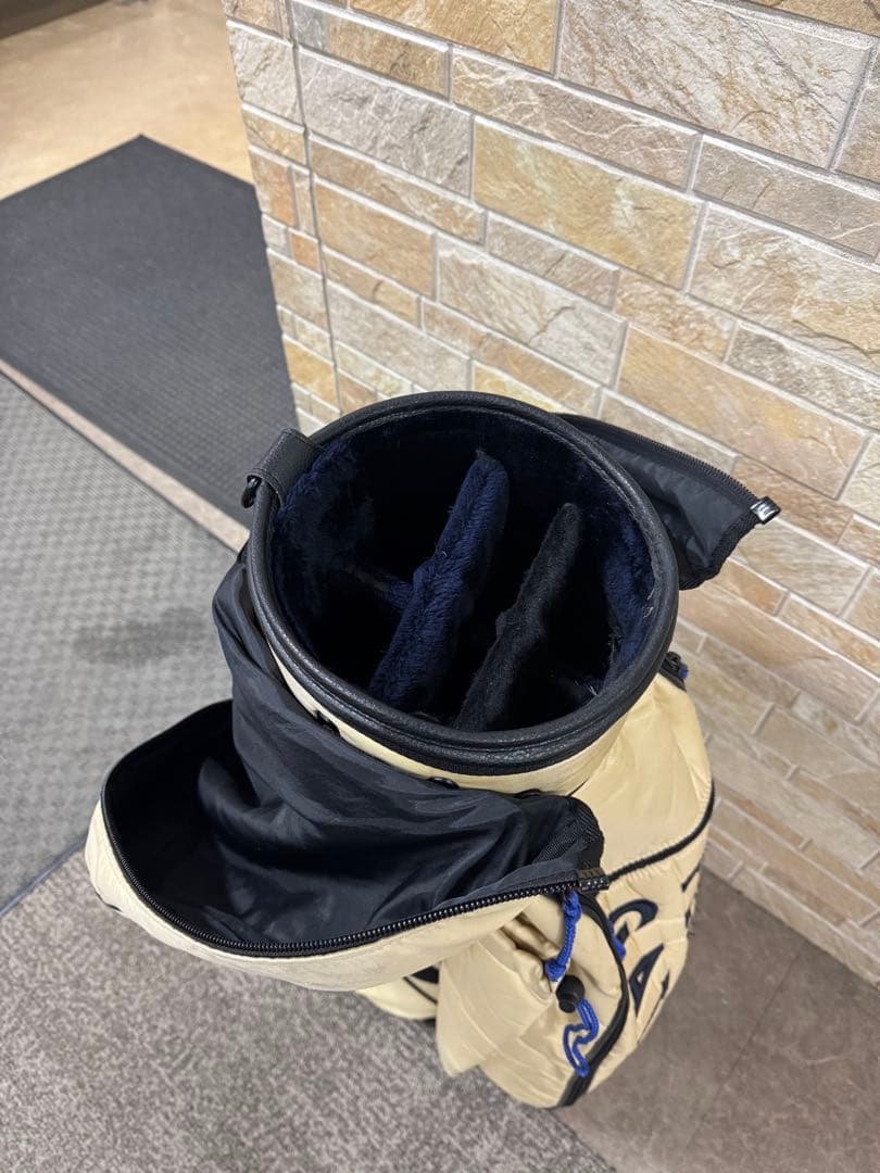 PEARLY GATES ゴルフバッグ アイボリー