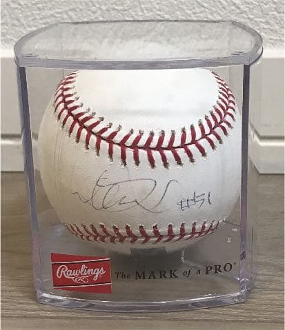 2010年イチロー直筆サイン入りメジャー公認球　鑑別書付き