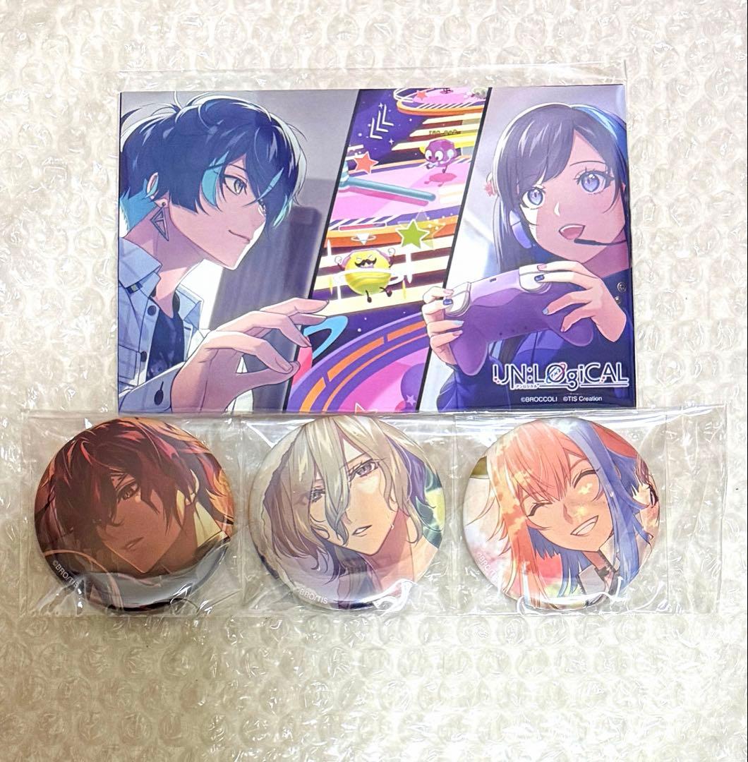 UN:LOGICAL HMV特典 缶バッジ ブロマイド アンロジカル