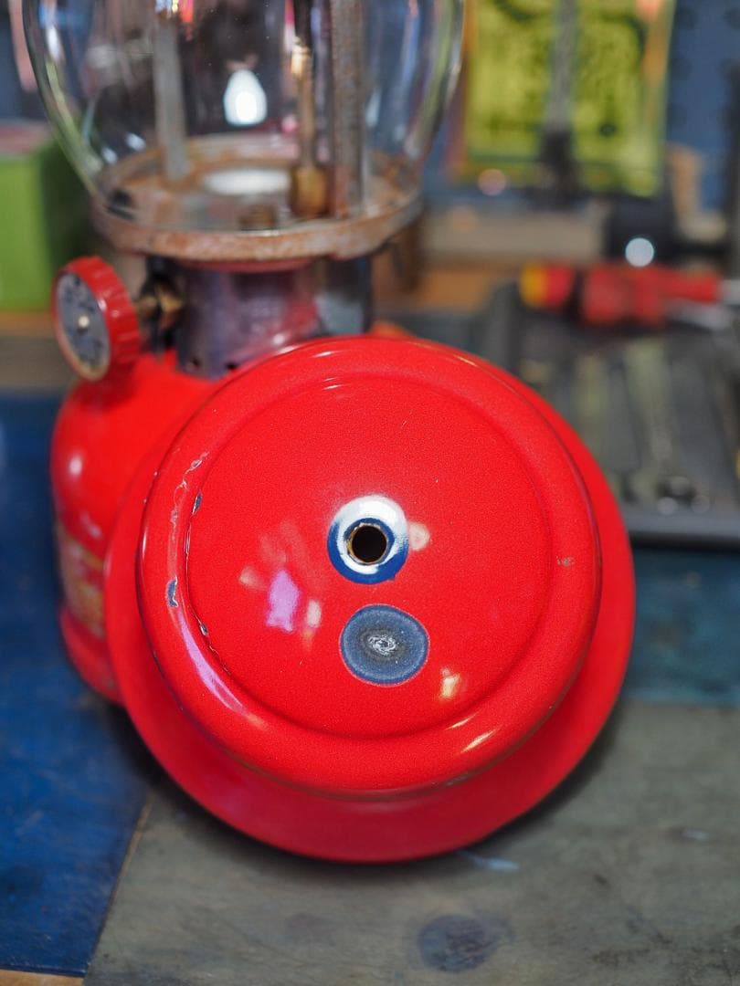 陶器バーナー1954年8月 コールマン 200A ランタンイエローボーダーu16