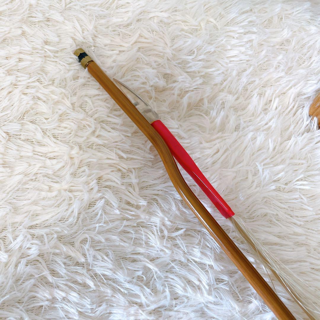 【音出しOK】二胡　蛇皮製　ハードケース付き