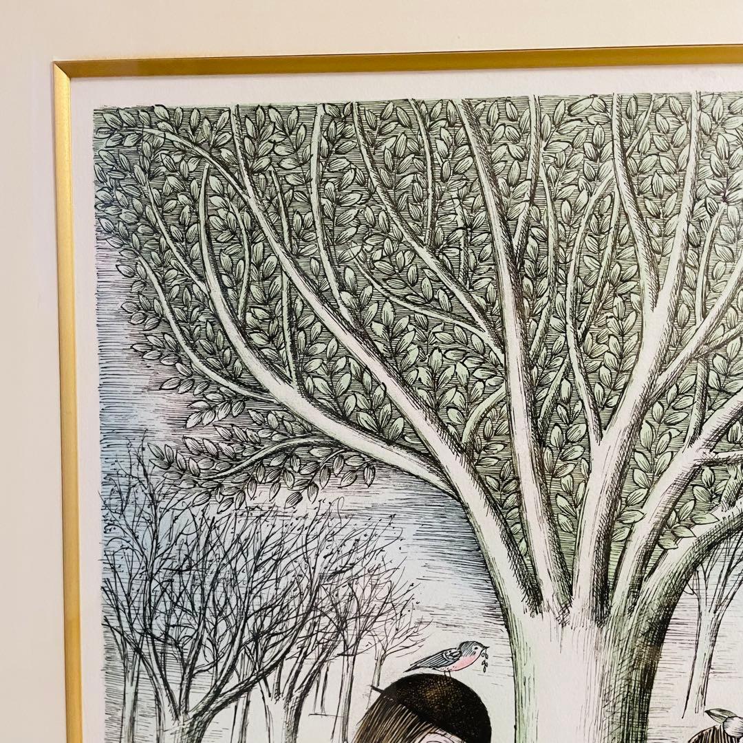 レイモンペイネ　『心を開いて』　リトグラフ 大型　版画　エディションNo.あり