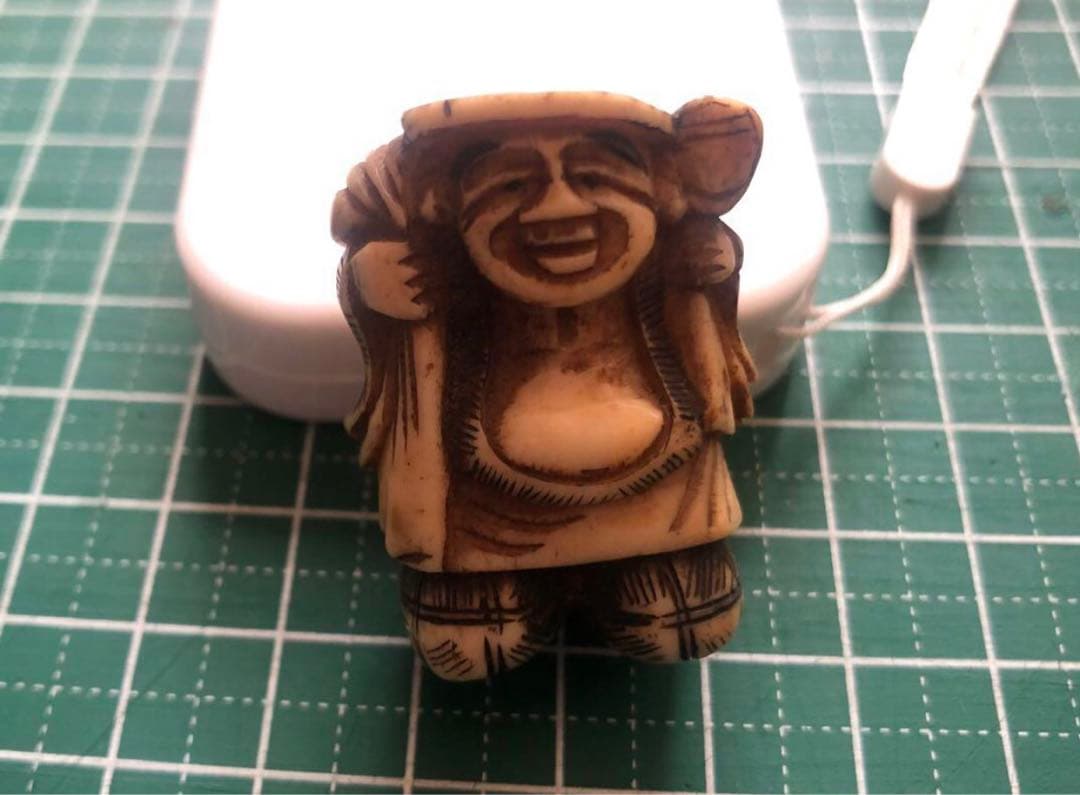 江戸 根付 大黒様 1点物 大黒天