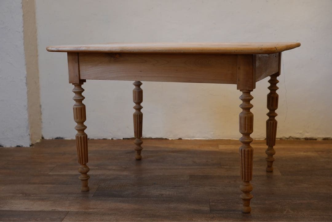 フランスアンティーク　テーブル　木味　古木