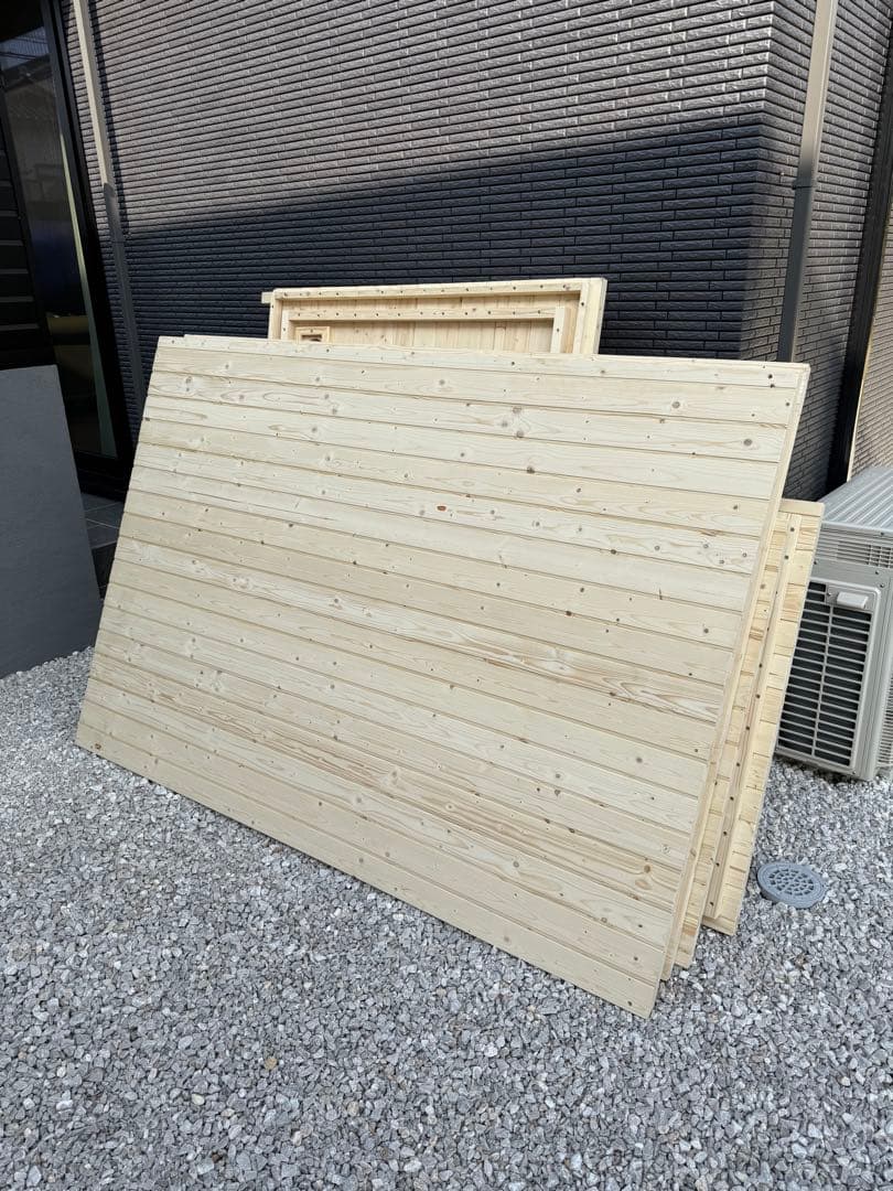 木製ホームサウナ ロウリュ可