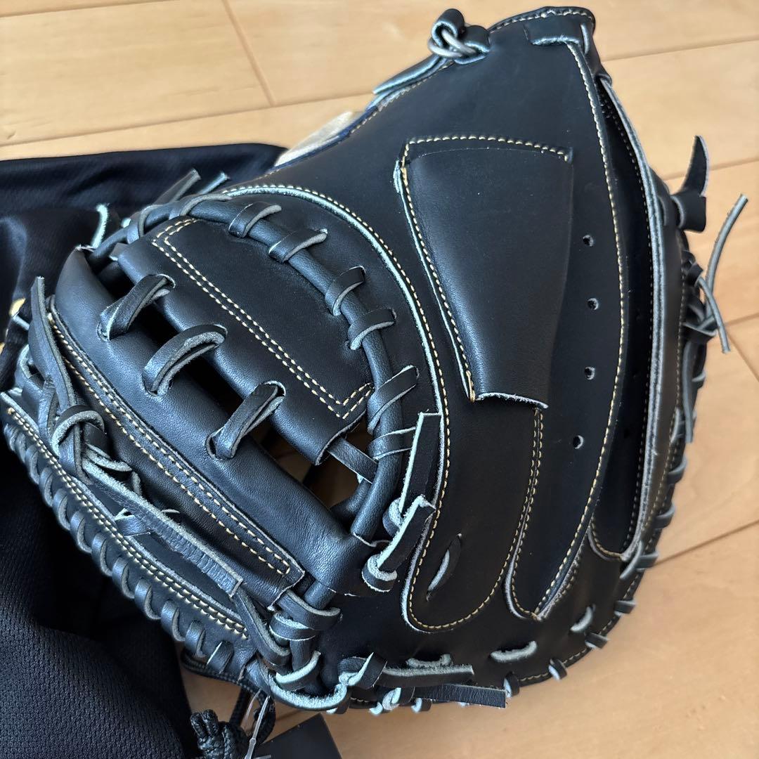 新品　アシックス　軟式用　ゴールドステージ 捕手　キャッチャーミット　右投げ用