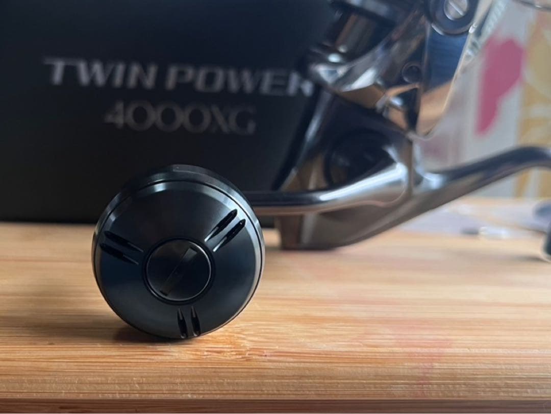 シマノ 24ツインパワー 4000XG（12BB化、ステラ5000XGノブ付）