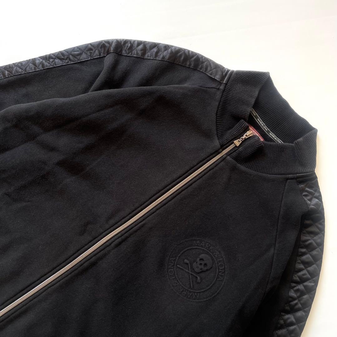 MARK&LONA マークアンドロナ　ジップ　ジャケット　メンズ　ゴルフ　黒