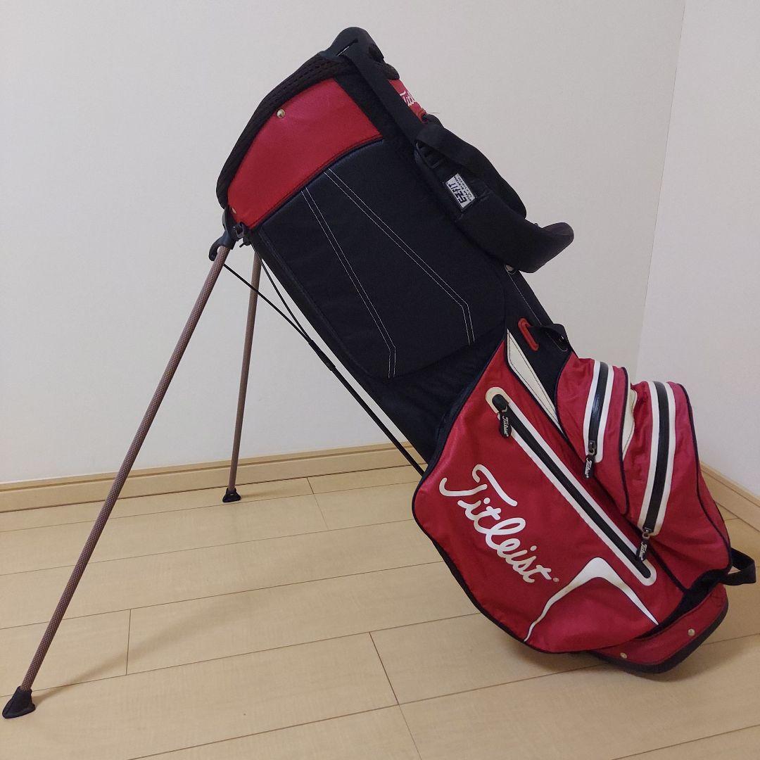 Titleist タイトリスト 9型 キャディバック 軽量 スタンド★耐水モデル