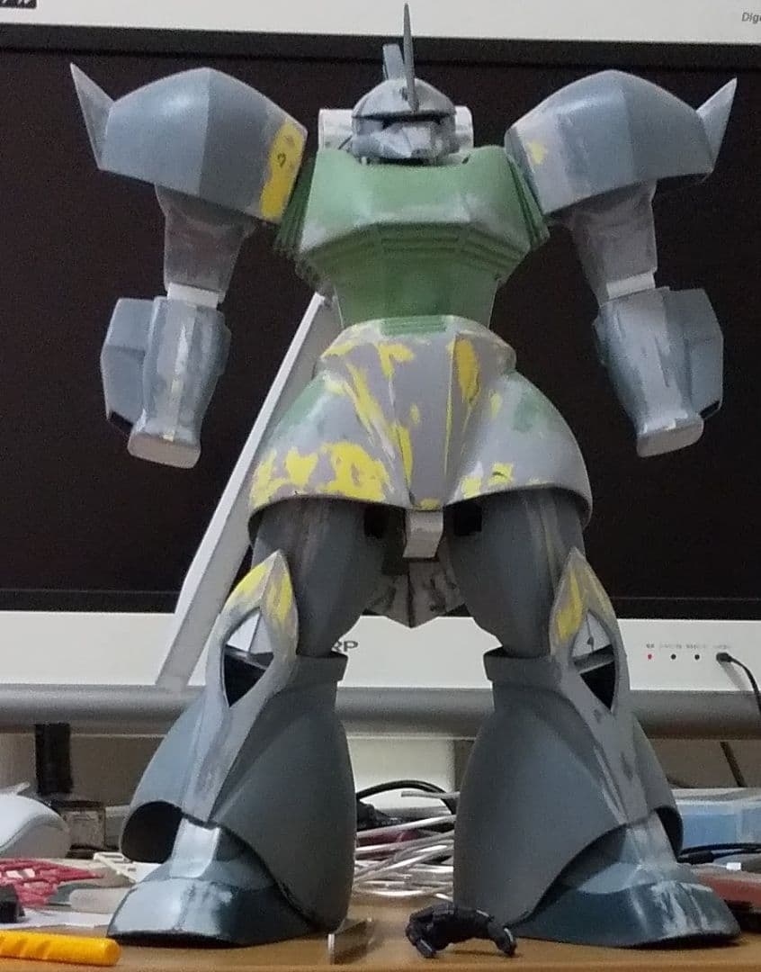 ガンプラ　旧キット　完成品　1/60 ゲルググ　徹底改修品
