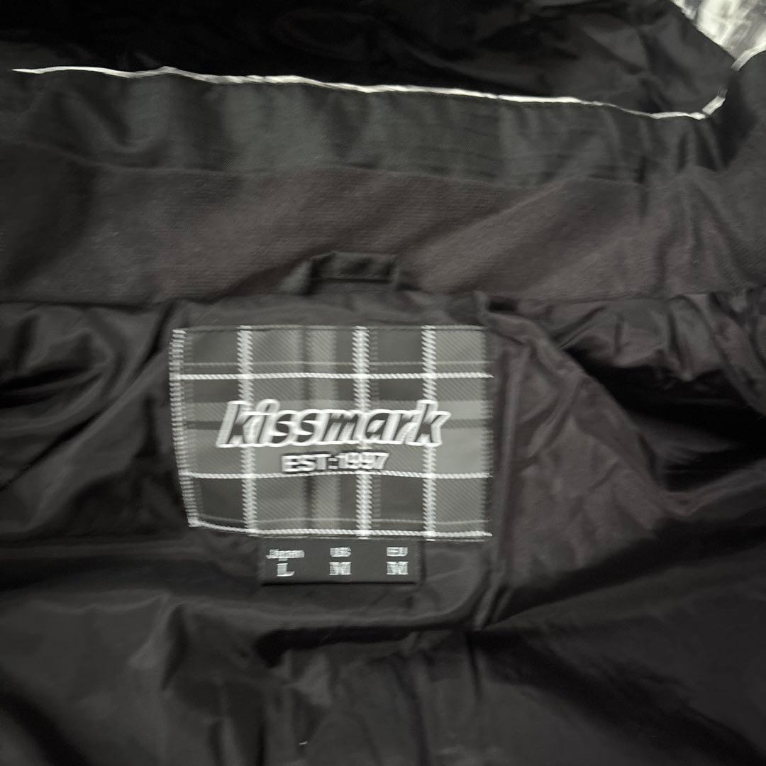 キスマーク　スキーウェア スノーウェア 迷彩柄　Lサイズ　上下セット