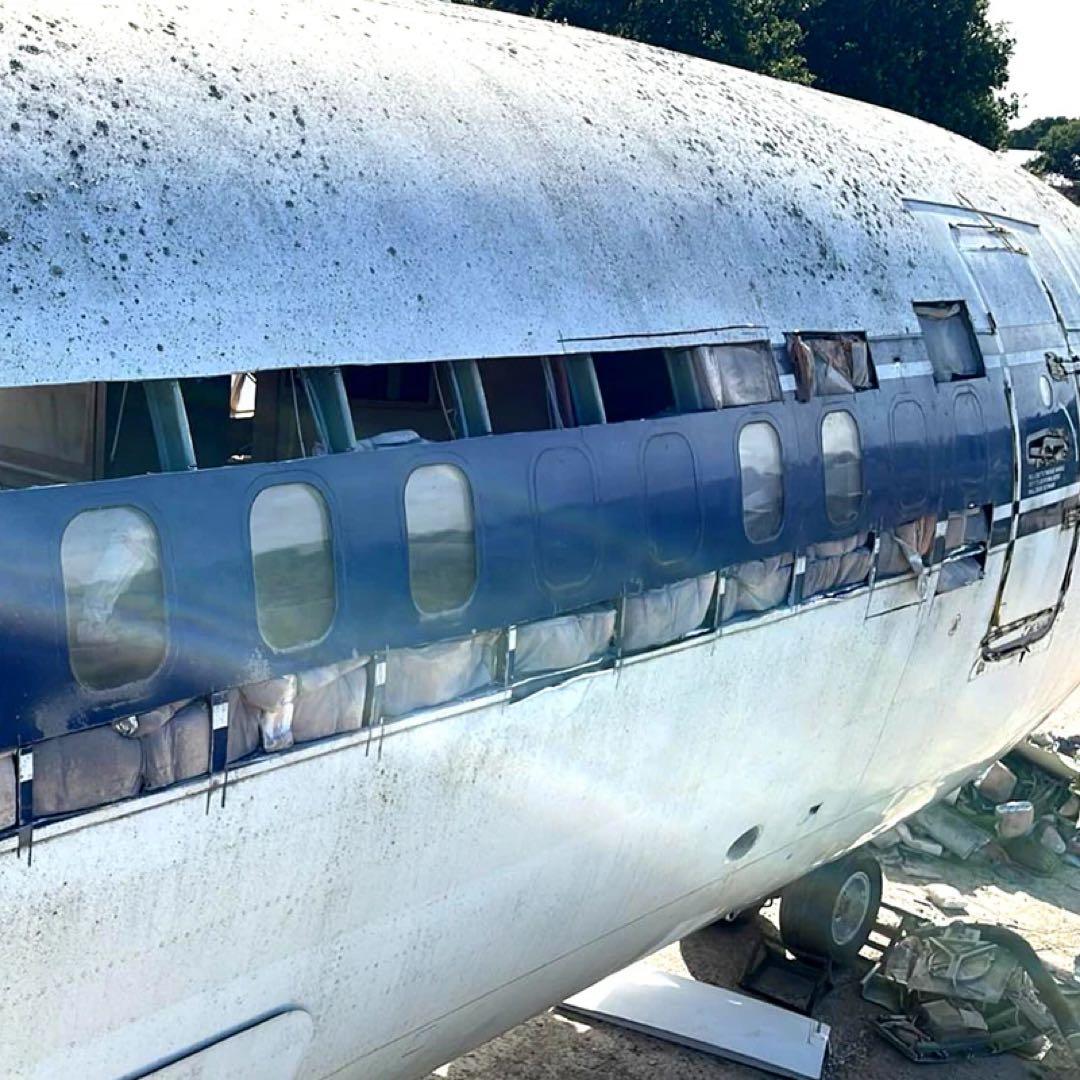 Aviationtag 初B727 紺色