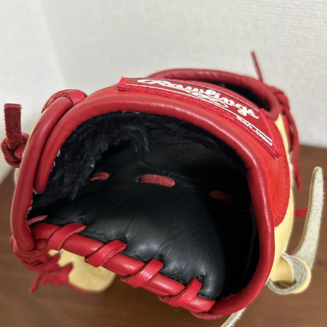 美品　Rawlings THE GOLD GLOVE TEAMクリーム/レッド