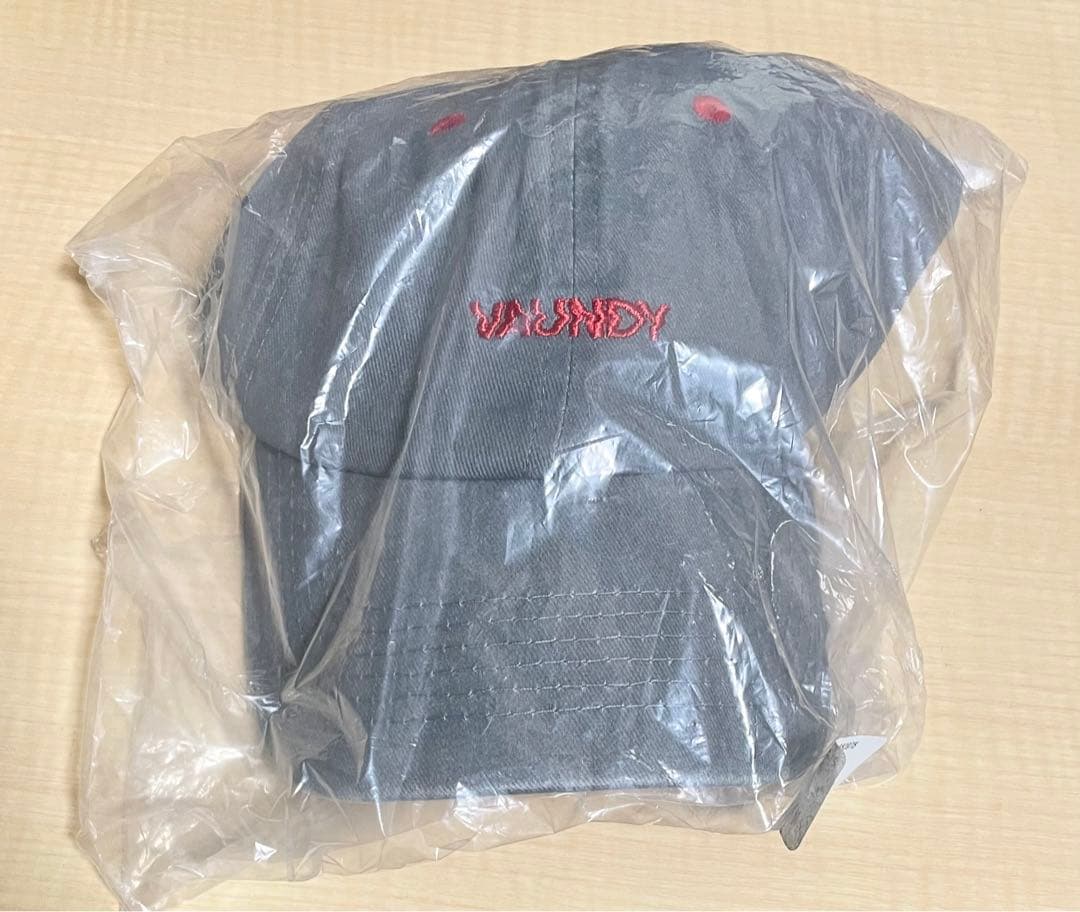 Vaundy キャップ グレー レッド ライブ レア 新品 オフィシャルグッズ