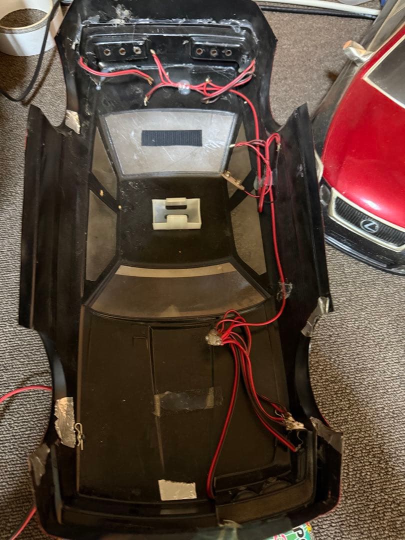 ドリラジ タミヤレクサスGS 　ソアラ ボディーtt-01ジャンク