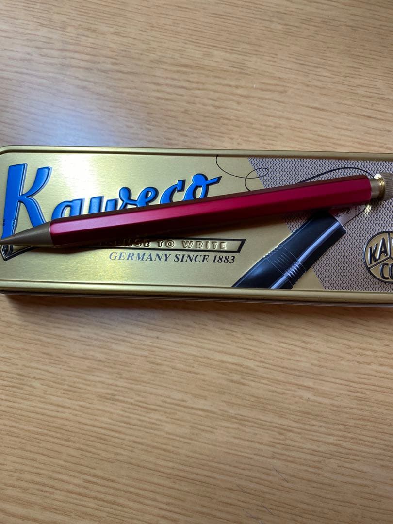 激安Kaweco シャープペンシル レッド0.5 カヴェコスペシャルプラス0.7