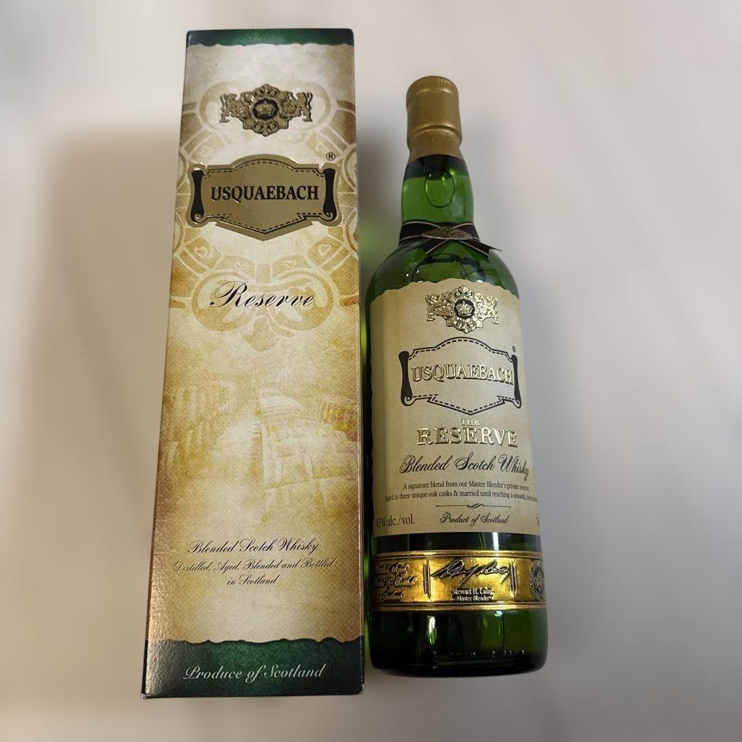 USQUAEBACH Reserve ブレンデッドスコッチウイスキー　新旧セット