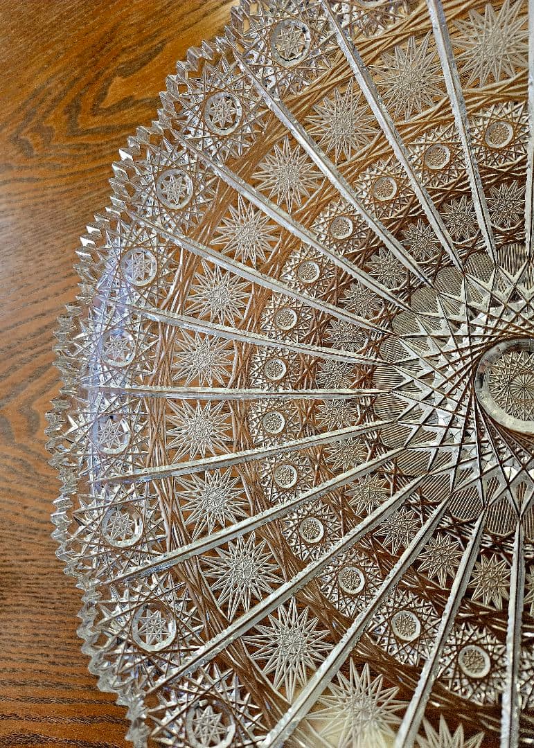 BOHEMIA ボヘミアクリスタル 24 pbo 皿 プレート 30㎝ 新品