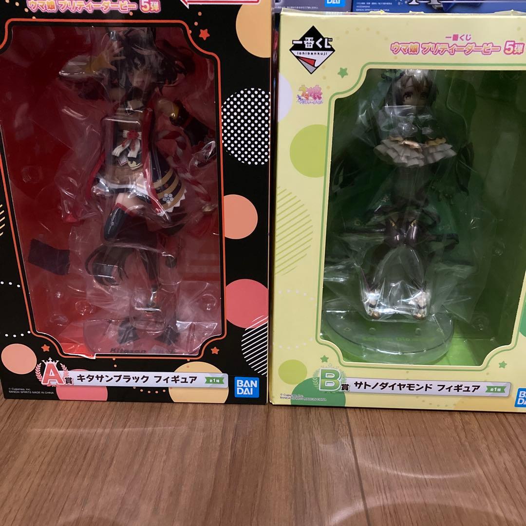 一番くじ　ウマ娘　キタサンブラック•サトノダイヤモンド　フィギュアセット