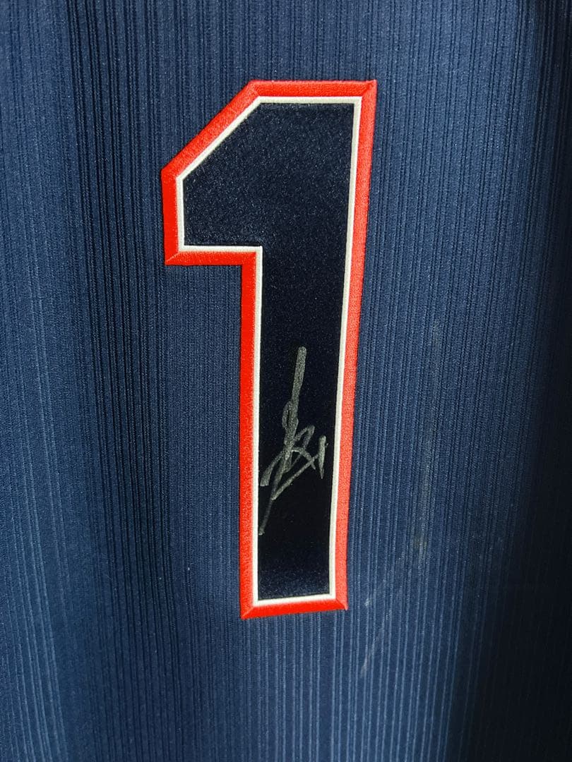 ミズノプロ オリックス オーセンティック ユニフォーム 直筆サイン入り 中島宏之