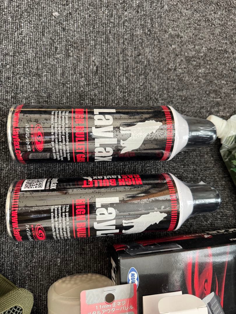 hk45 新品ガス缶2本 エーステックトレーサー