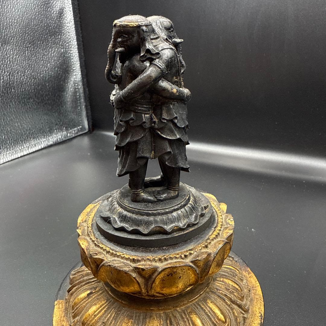 骨董　アンティーク　聖天像　ガネーシャ　御本尊