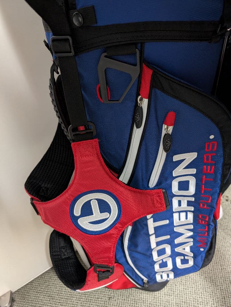 SCOTTY CAMERON キャディバッグ 青・赤