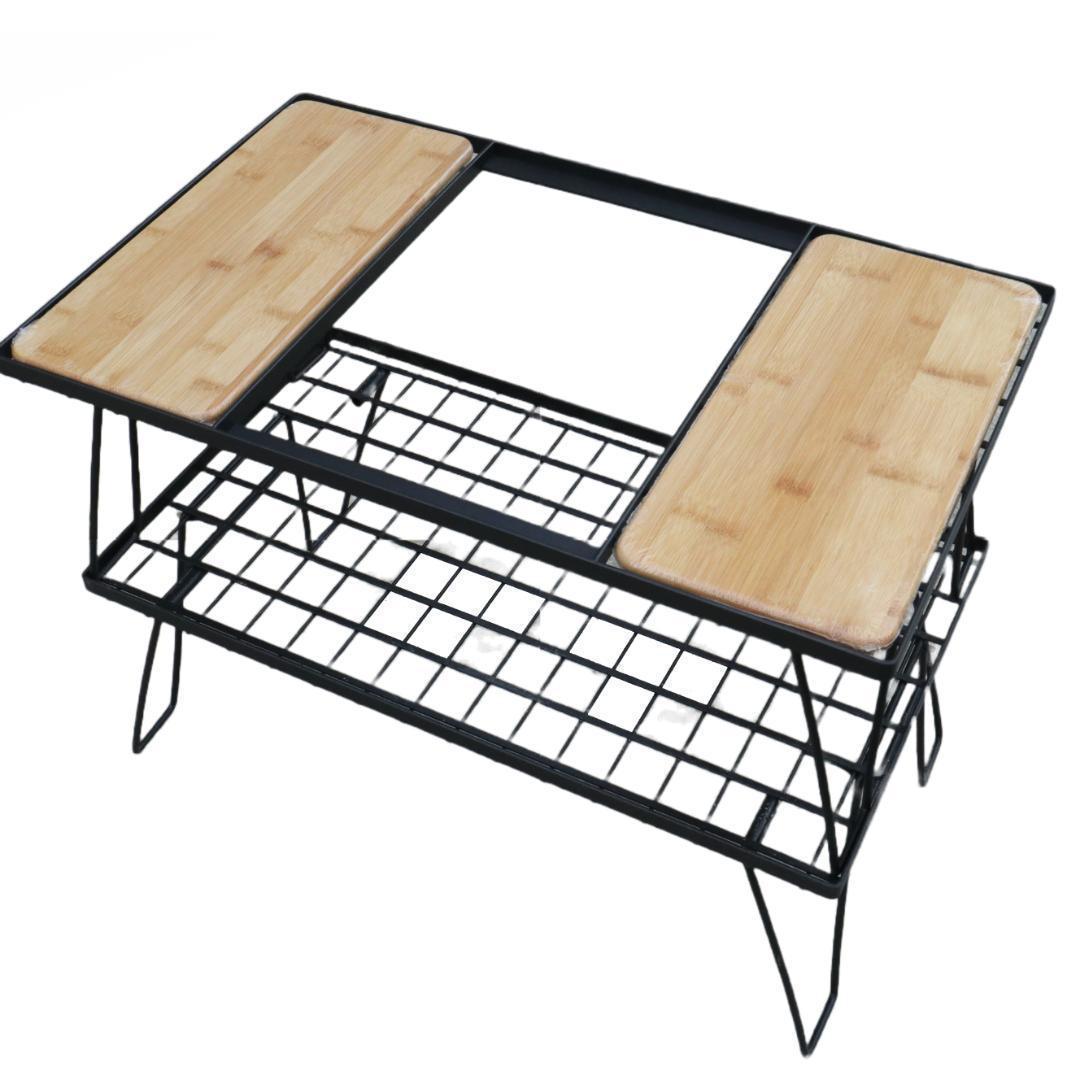 IGT対応フィールドラック　天板2枚付　グリルテーブル　収納袋付