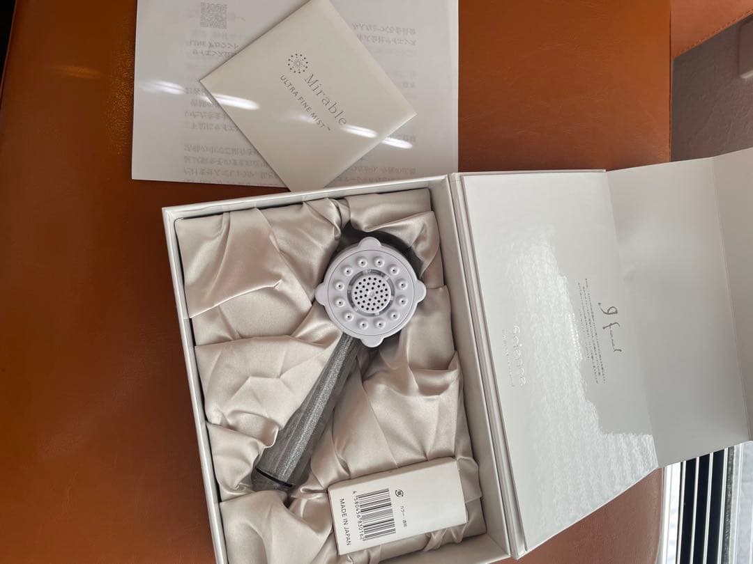 Mirable シャワーヘッド ホワイト　新品