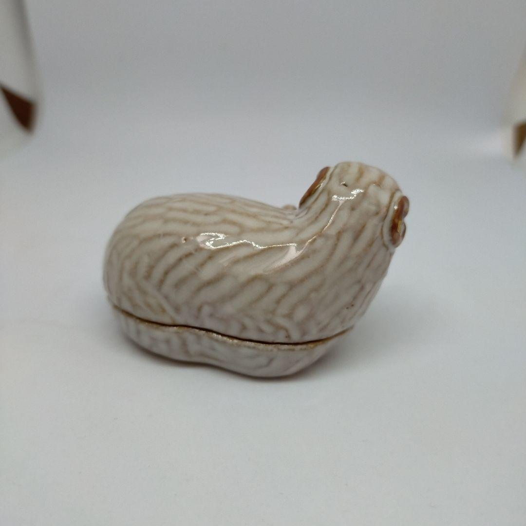 未使用 茶道具 干支未 香合 中村秋峰作 共箱