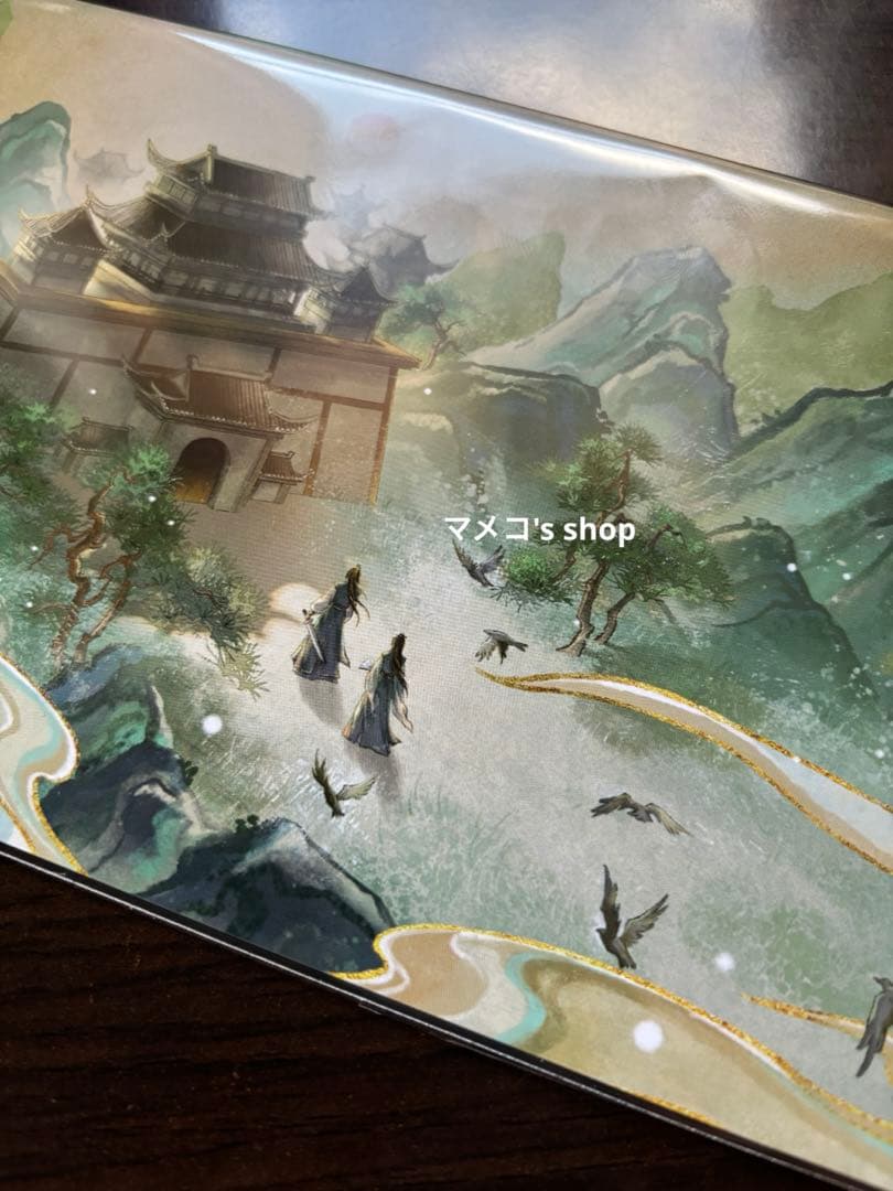 魔道祖師 五周年記念展 カフェ連動施策特典 回遊施策 大判ポストカード全5種