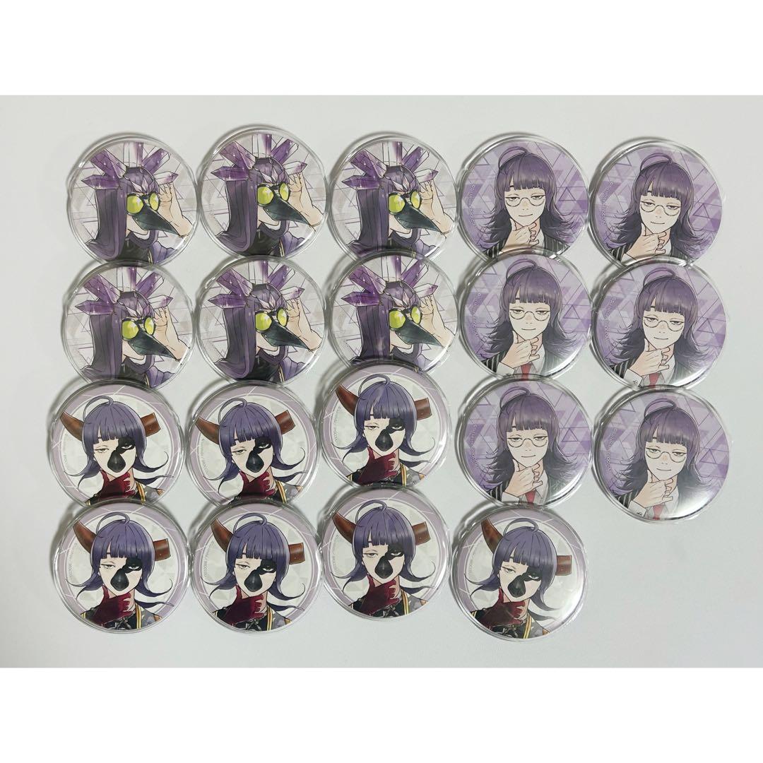 ジャックジャンヌ 根地黒門 缶バッジ 19個