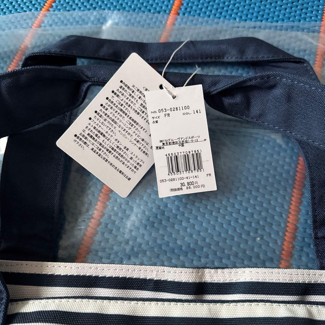 ★新品★PEARLY GATES パーリーゲイツ　ボーダーロッカートートバッグ