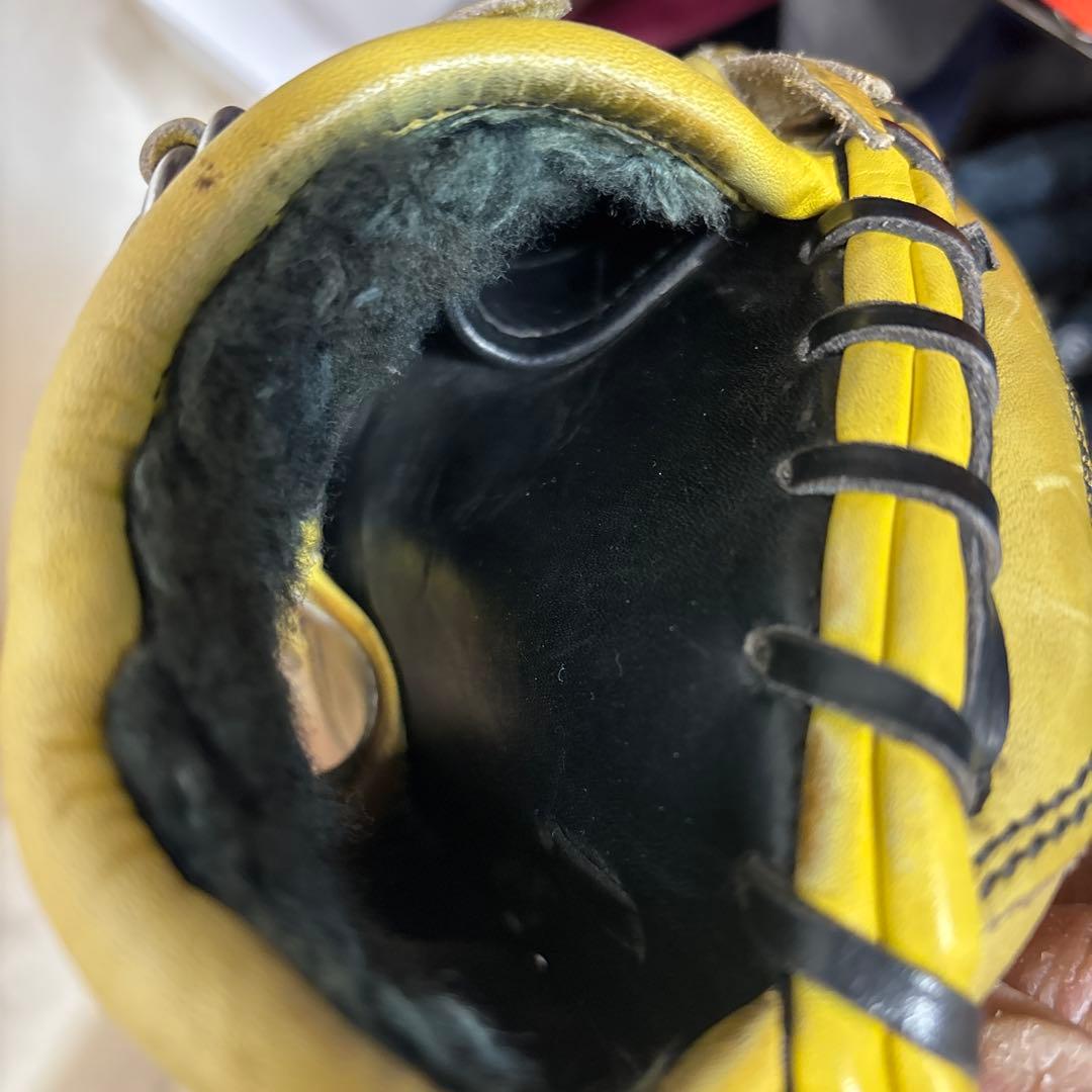 ゼット　プロステイタス　オーダー　プロモデル 硬式グローブ イエロー