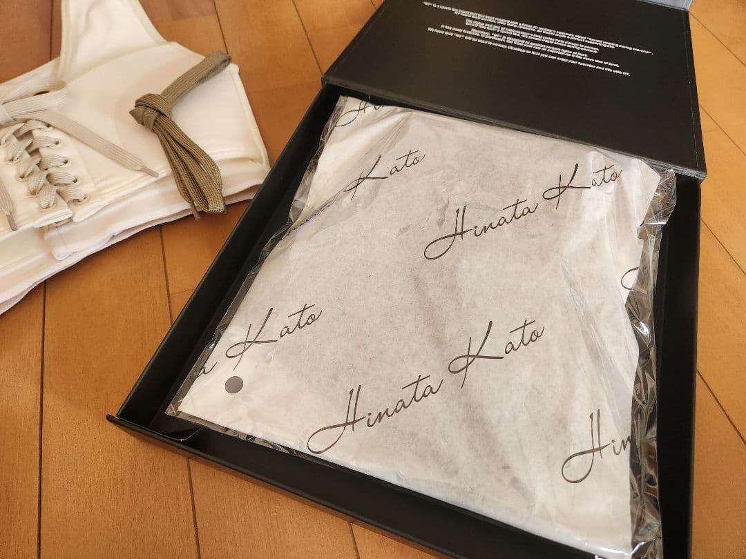 N7 スポーツブラ ホワイト/ブラックFREE　2点セット