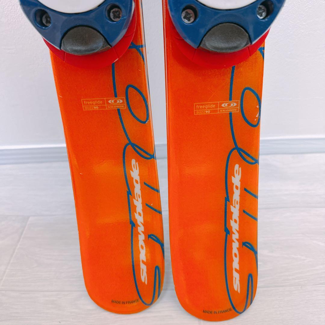 【SALOMON】 ショートスキー90cm 4点フルセット 初心者向け