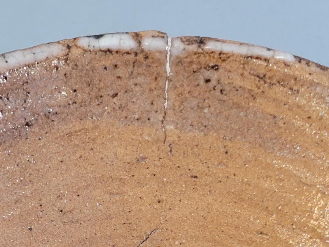 茶道具 斗々屋 魚屋茶碗 時代物 DT439