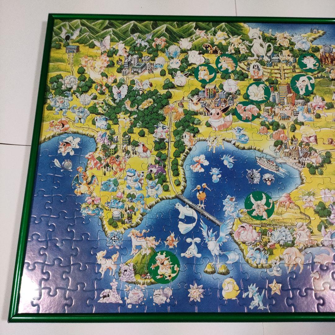 ポケットモンスター ポケモン‪図鑑*初期*パズル*赤緑セット(額縁付き)
