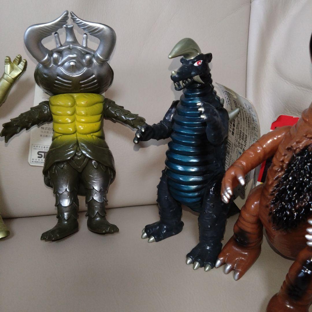 ソフビ ウルトラマン怪獣 バンダイ 当時物
