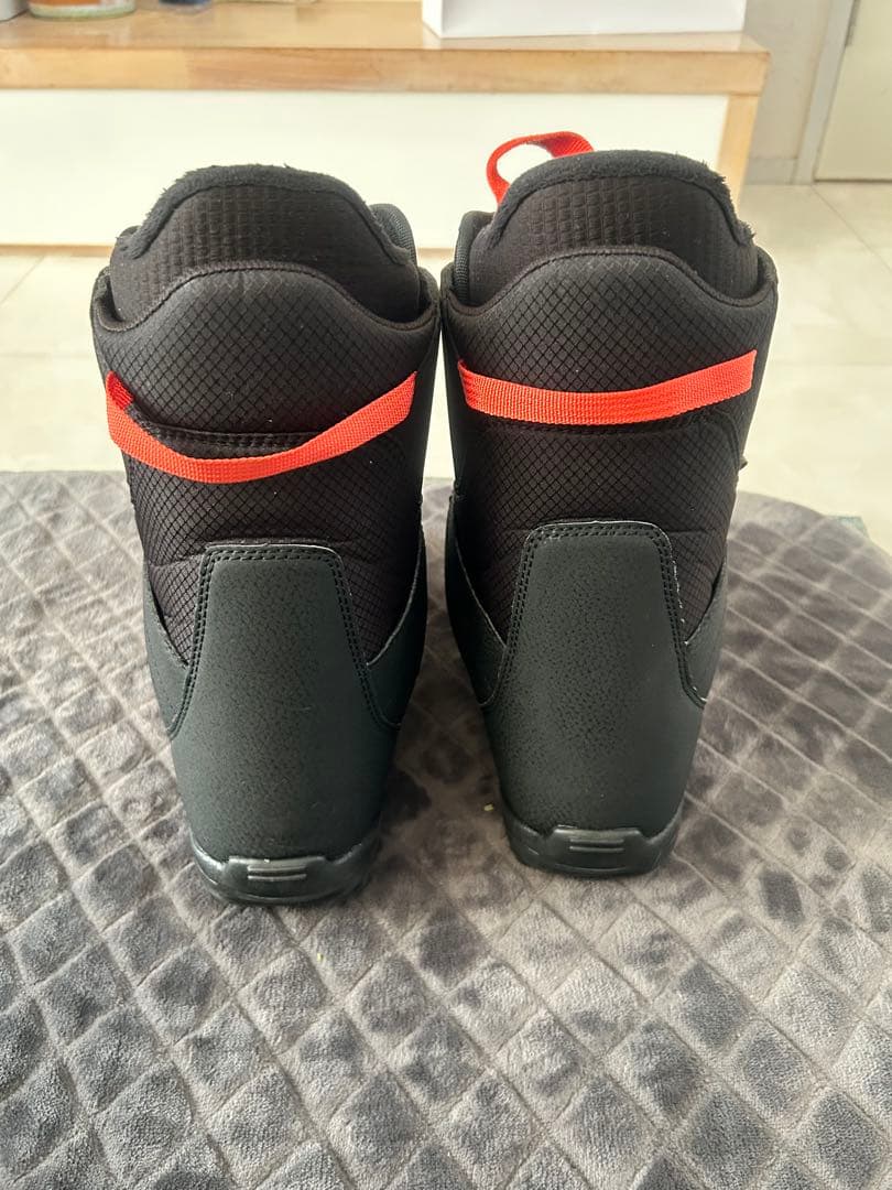 ZIPLINE スノーボードブーツ 子ども用 ブラック/レッドsize23センチ