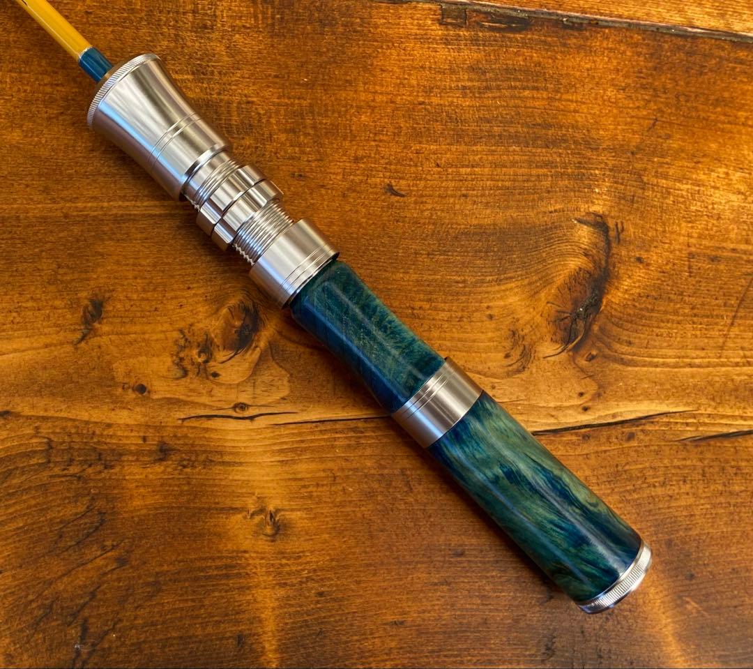 新品未使用　トラウトロッド　スピニングロッド　56UL スタビライズドウッド