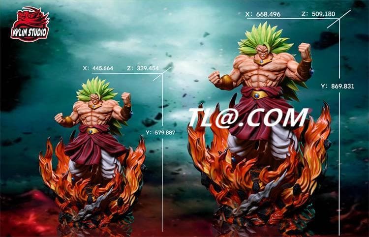 新品未開封『ドラコンボール』 　Kylin　ブロリー　ガレージキット スタチュー