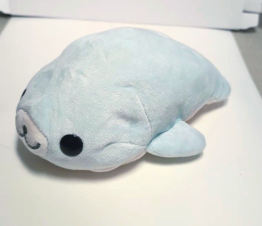 まめゴマ　2種セット　白＆水色