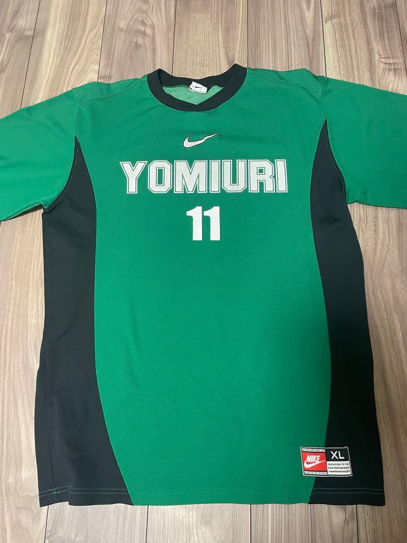 Nike Verdy練習着選手支給品長袖 XL 緑色 11番