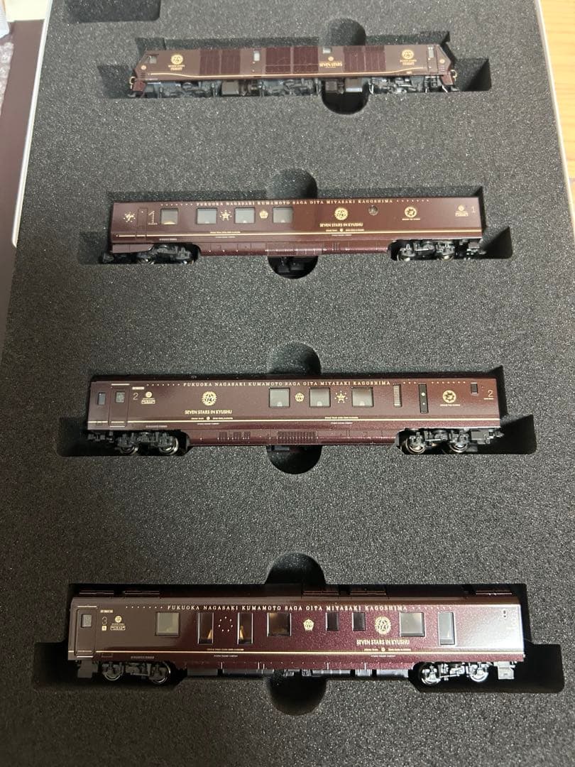 鉄道模型　KATO 10-1519 クルーズトレイン　ななつ星　in九州　8両
